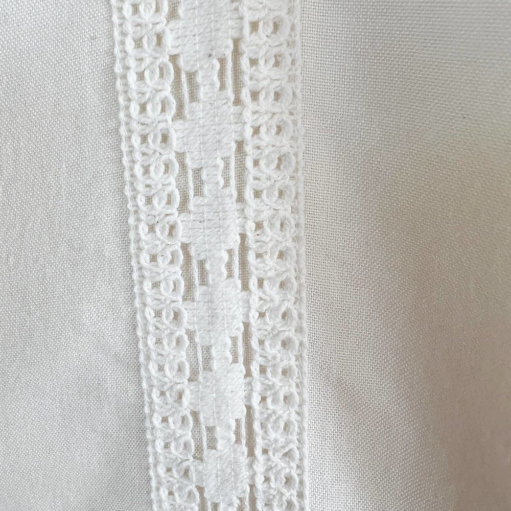 Romeo + Juliet Couture Cold Shoulder cover up tunic mini dress Split Neck Fringe - Picture 7 of 13